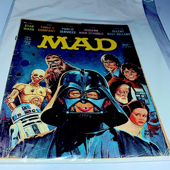 MAD MAGAZINE STAR WARS EDITION No.196 Jan ‘78 - Picture 1 of 9